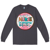 Smoke nurse round earrings 2 Long Sleeve Tee - BundleAndBundleShop
