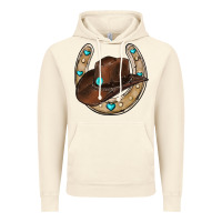 Vintage Artic horseshoe cowboy hat Vintage Hoodie - RanaPortraitStore