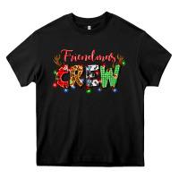 Black friendsmas crew Heavy Core Tee - Artiststas