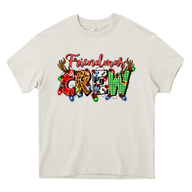 Friendsmas Crew Heavy Core Tee by Artiststas | Teevron