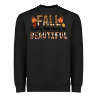 Black Fall Heavyweight Sweatshirt - CowhideDigitalArt