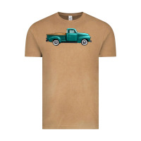 Vintage Camel western truck right side view Vintage Tee - FaDigitalArtStudio