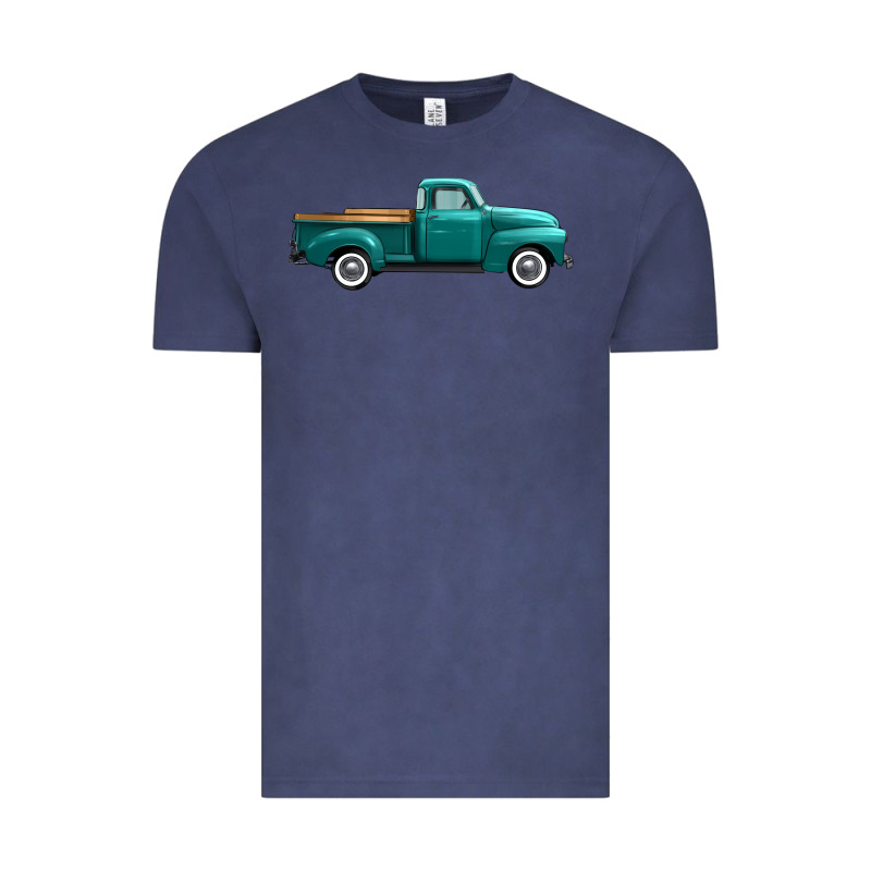 Western Truck Right Side View Vintage Tee by FaDigitalArtStudio | Teevron