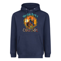Navy shoulda been a cowgirl Heavyweight Hoodie - MaliasSmallBusiness