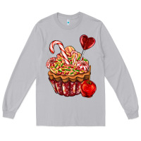 Moon Dust Christmas candy cupcake Long Sleeve Tee - AdoDesignShop