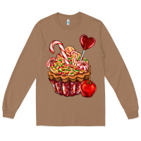 Toasted Coconut Christmas candy cupcake Long Sleeve Tee - AdoDesignShop