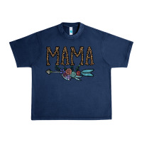 Navy mama Urban Heavy Tee - CowhideDigitalArt