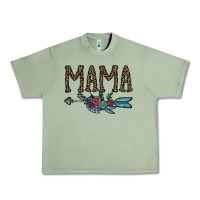 Oil Green mama Urban Heavy Tee - CowhideDigitalArt