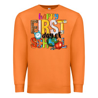 Carrot happy first day of school Premium Sweatshirt - NancyCooperArtShop