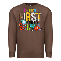 Chestnut happy first day of school Premium Sweatshirt - NancyCooperArtShop