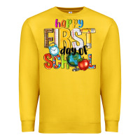Lemon happy first day of school Premium Sweatshirt - NancyCooperArtShop
