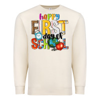 Sandshell happy first day of school Premium Sweatshirt - NancyCooperArtShop