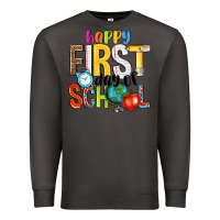 Smoke happy first day of school Premium Sweatshirt - NancyCooperArtShop