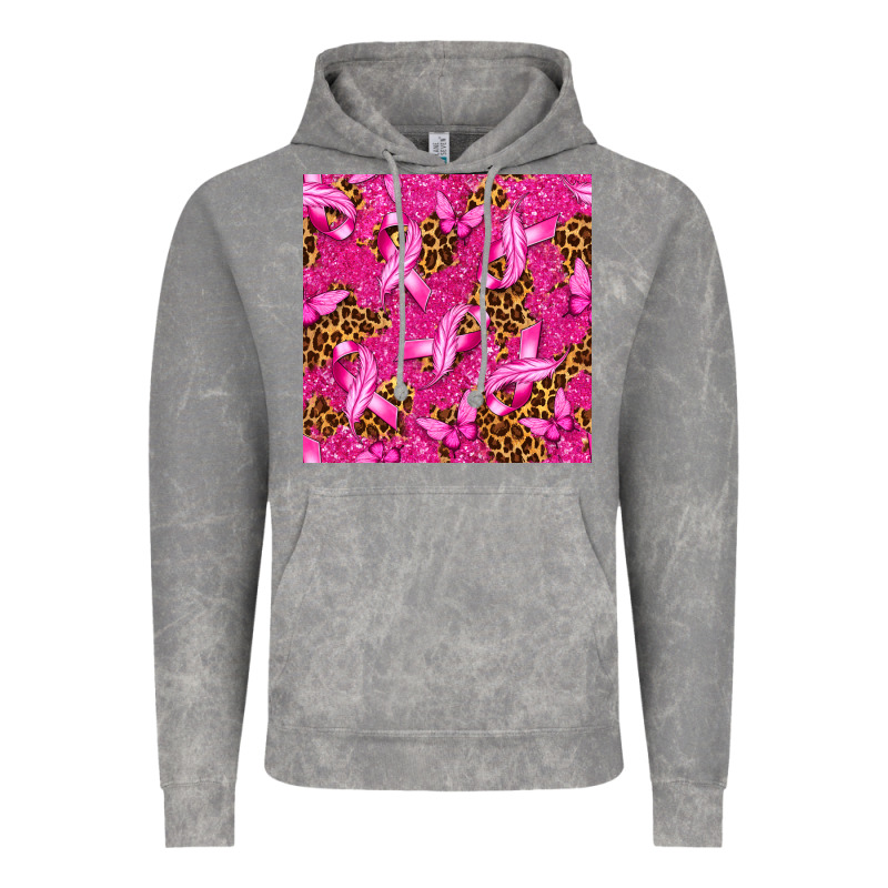 Breast Cancer With Ribbon And Butterfly Vintage Hoodie by texasbilliewilder | Teevron