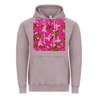 Vintage Zinc Breast Cancer with Ribbon and Butterfly Vintage Hoodie - texasbilliewilder