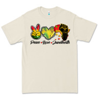 Bone peace love juneteenth Premium Tee - BarkalooDesign
