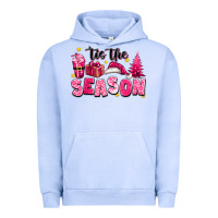 Pigment Grape Ice Pink 'tis the season Christmas Urban Hoodie - texasbilliewilder