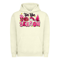 Pigment Pistachio Pink 'tis the season Christmas Urban Hoodie - texasbilliewilder