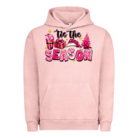 Pink 'tis The Season Christmas Urban Hoodie | Teevron