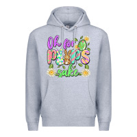 Heather Grey oh for peeps sake Premium Hoodie - Artiststas