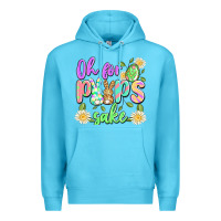 Ocean Blue oh for peeps sake Premium Hoodie - Artiststas