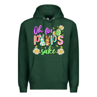 Sports Green oh for peeps sake Premium Hoodie - Artiststas