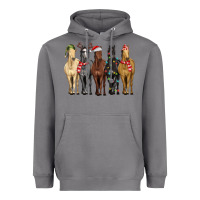 Storm horses with christmas Heavyweight Hoodie - MaliasSmallBusiness
