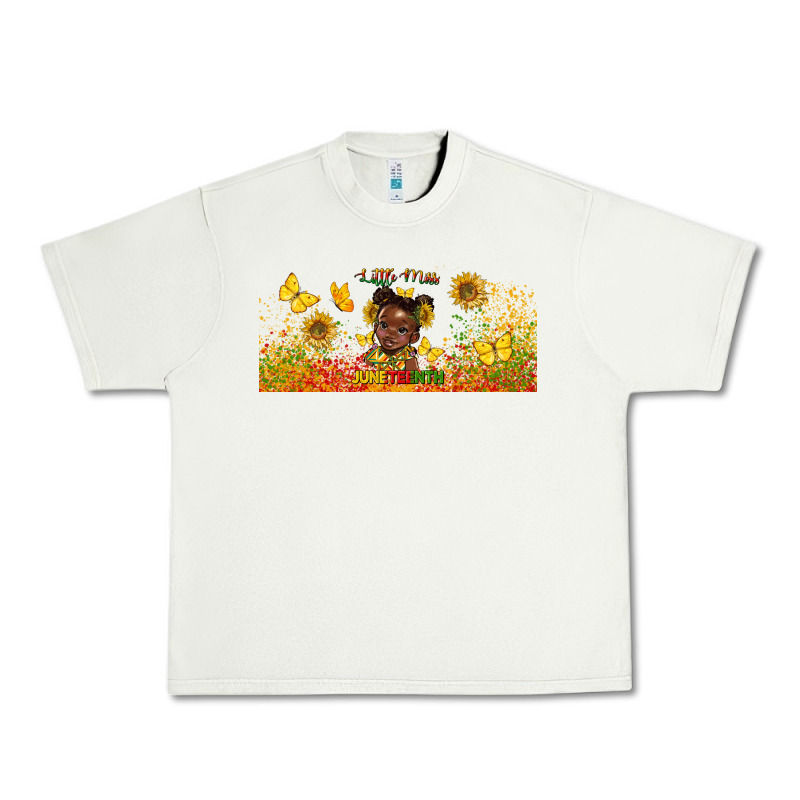 Juneteenth Little Miss Libbey Glass Urban Heavy Tee by HRA Design Shop | Teevron
