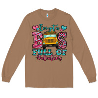 Toasted Coconut i've got a bus full of valentines school bus Long Sleeve Tee - Jasminsmagicworld