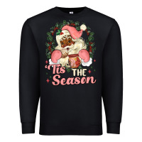 Black tis the season conchas Premium Sweatshirt - MaliasSmallBusiness