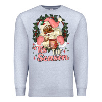 Heather Grey tis the season conchas Premium Sweatshirt - MaliasSmallBusiness