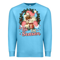 Ocean Blue tis the season conchas Premium Sweatshirt - MaliasSmallBusiness