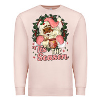 Pale Pink tis the season conchas Premium Sweatshirt - MaliasSmallBusiness