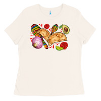 Bone empanadas roses onion lime and avocado Ladies Tee - AdoDesignShop