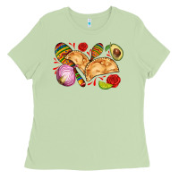 Matcha empanadas roses onion lime and avocado Ladies Tee - AdoDesignShop