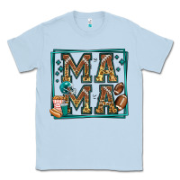 Dusty Blue american football mama Classic Tee - Jasminsmagicworld