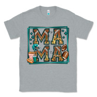 Heather Grey american football mama Classic Tee - Jasminsmagicworld