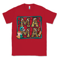 Red american football mama Classic Tee - Jasminsmagicworld