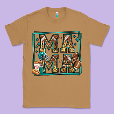 American Football Mama Classic Tee Designed By Jasminsmagicworld