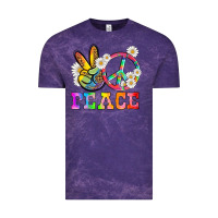 Cloud Purple lgbtq peace and sembols Vintage Tee - HRA Design Shop