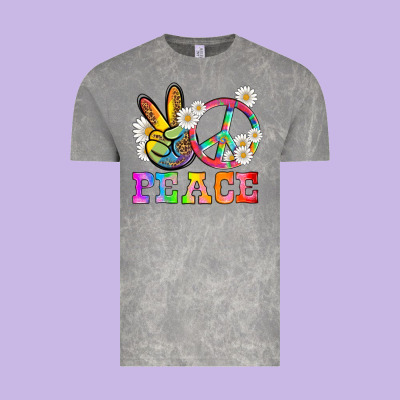 Lgbtq Peace And Sembols Vintage Tee Designed By Hra Design Shop