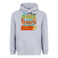 Heather Grey the influence of a good teacher Heavyweight Hoodie - NancyCooperArtShop