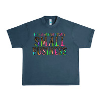 Midnight Navy minding my own small bussiness Urban Heavy Tee - CowhideDigitalArt