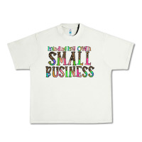 Pistachio minding my own small bussiness Urban Heavy Tee - CowhideDigitalArt