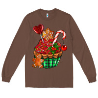 Chestnut christmas cupcake Long Sleeve Tee - AdoDesignShop