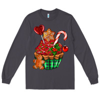 Smoke christmas cupcake Long Sleeve Tee - AdoDesignShop