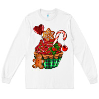 White christmas cupcake Long Sleeve Tee - AdoDesignShop