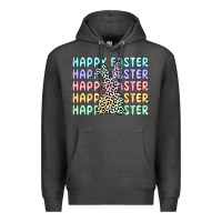 Charcoal Heather happy easter Premium Hoodie - Artiststas