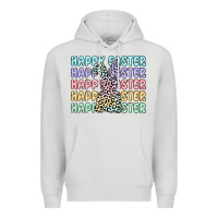 Dove Grey happy easter Premium Hoodie - Artiststas