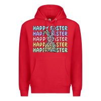 Red happy easter Premium Hoodie - Artiststas